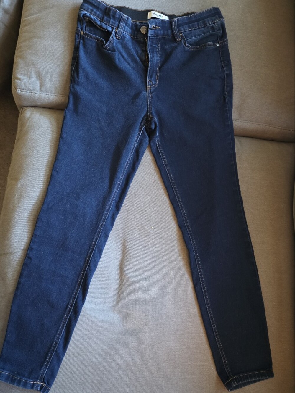 Angels Dark Blue Denim Skinny Jeans